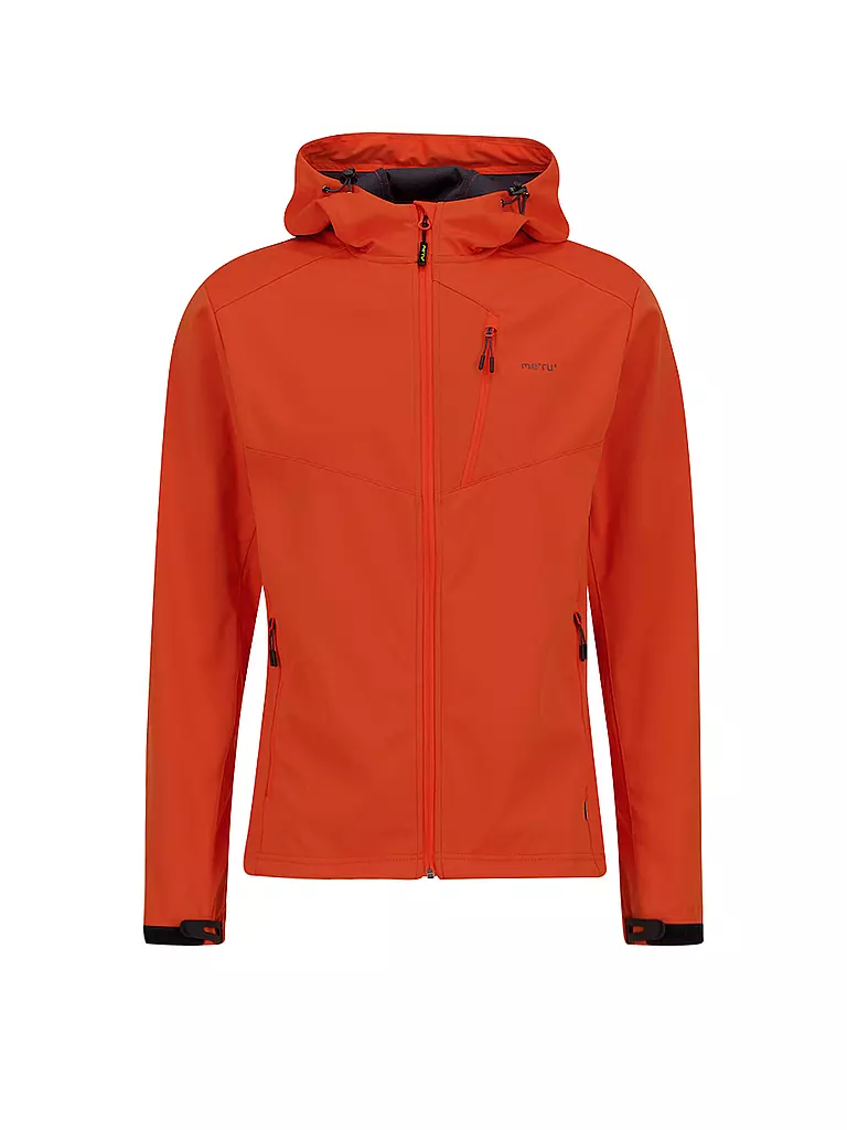 MERU | Herren Softshelljacke Meaux Hoodie | rot