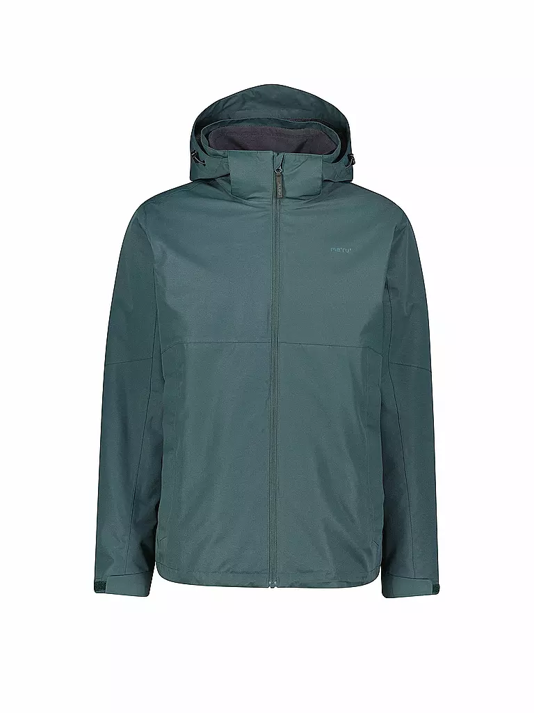 MERU | Herren Wanderjacke Bedford 2in1 Hoodie | dunkelgrün