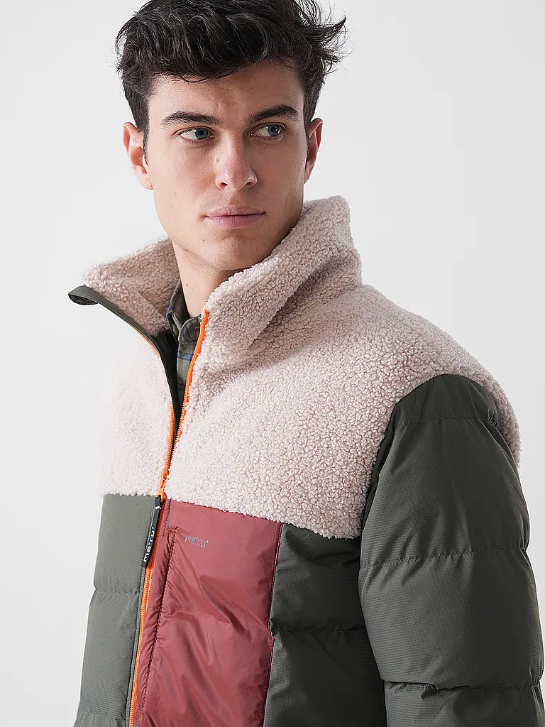 MERU | Herren Winterjacke Roskilde Teddyfleece | 
