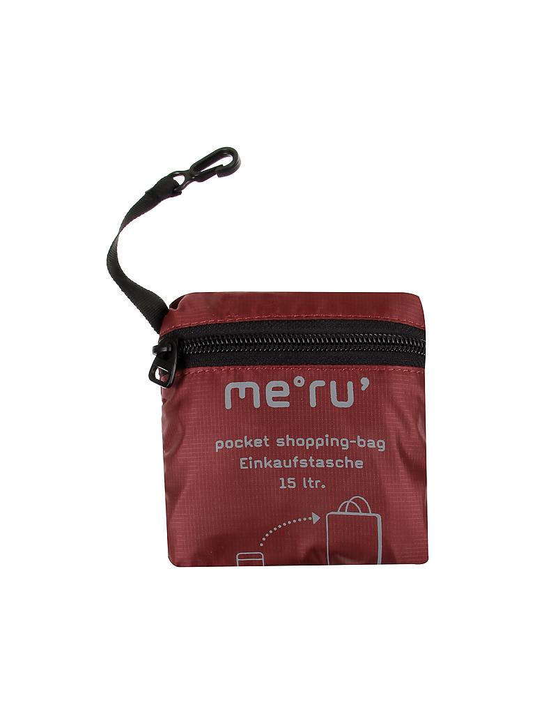 MERU | Pocket Shopping Bag | rot