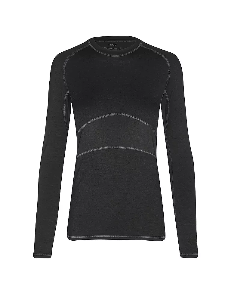 MEY | Damen Unterzieh Shirt PRFRMNC+ | schwarz