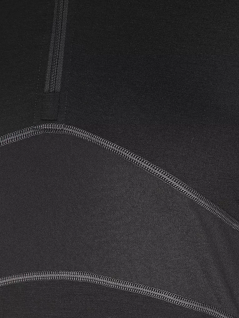 MEY | Damen Unterzieh Zipshirt PRFRMNC+ | schwarz