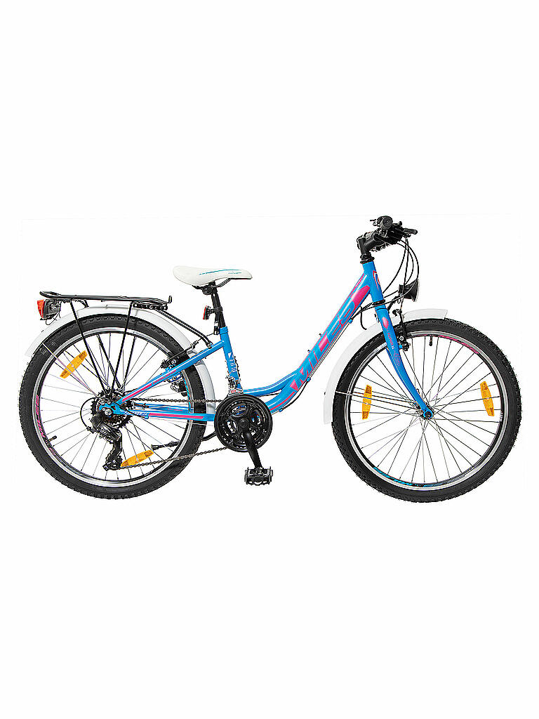 MILES | Jugendfahrrad 24" Feather | blau