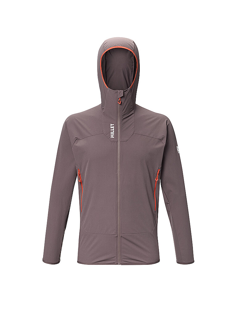 Millet Softshelljacke Kamet XCS Hoodie Polyamid-Elastan hellbraun
