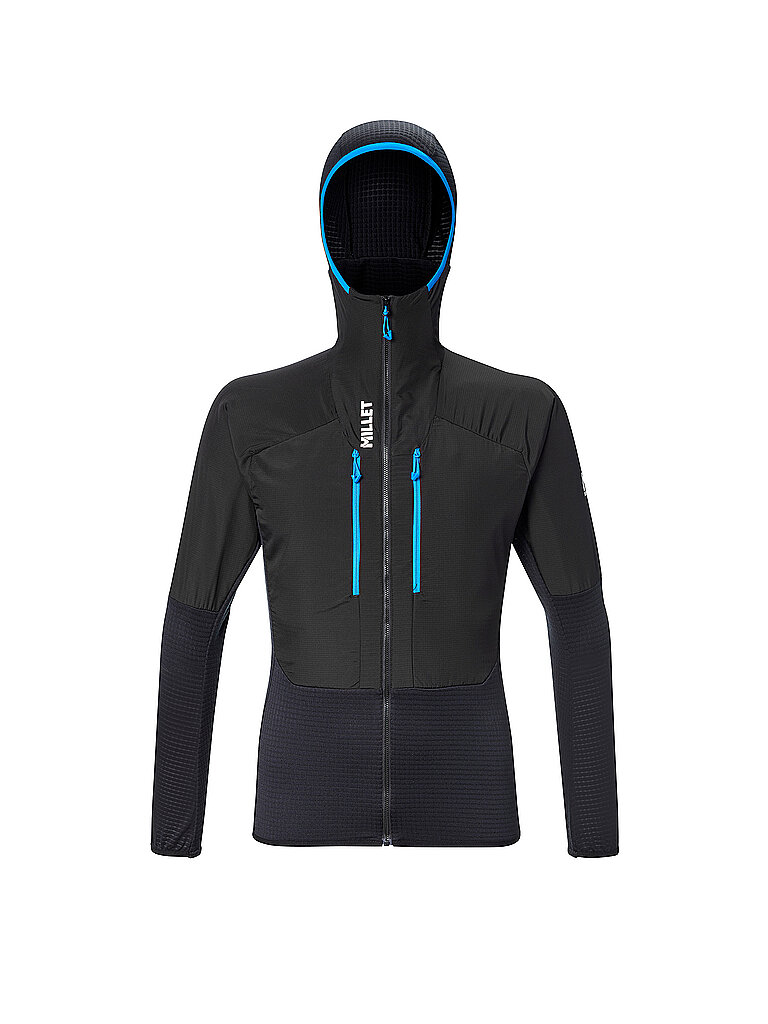 Millet Hybridjacke Hoodie Hybrid Kapuzenjacke Schwarz