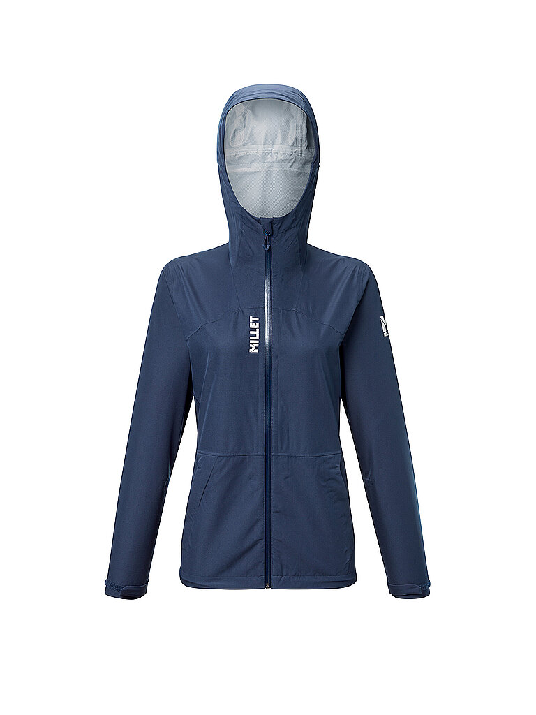 Millet Wanderjacke 2,5-Lagig Recyceltes Polyester Ripstop Dunkelblau