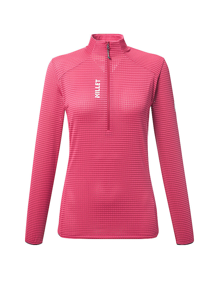 MILLET Damen Touren Zipshirt Parmelan Light beere | S