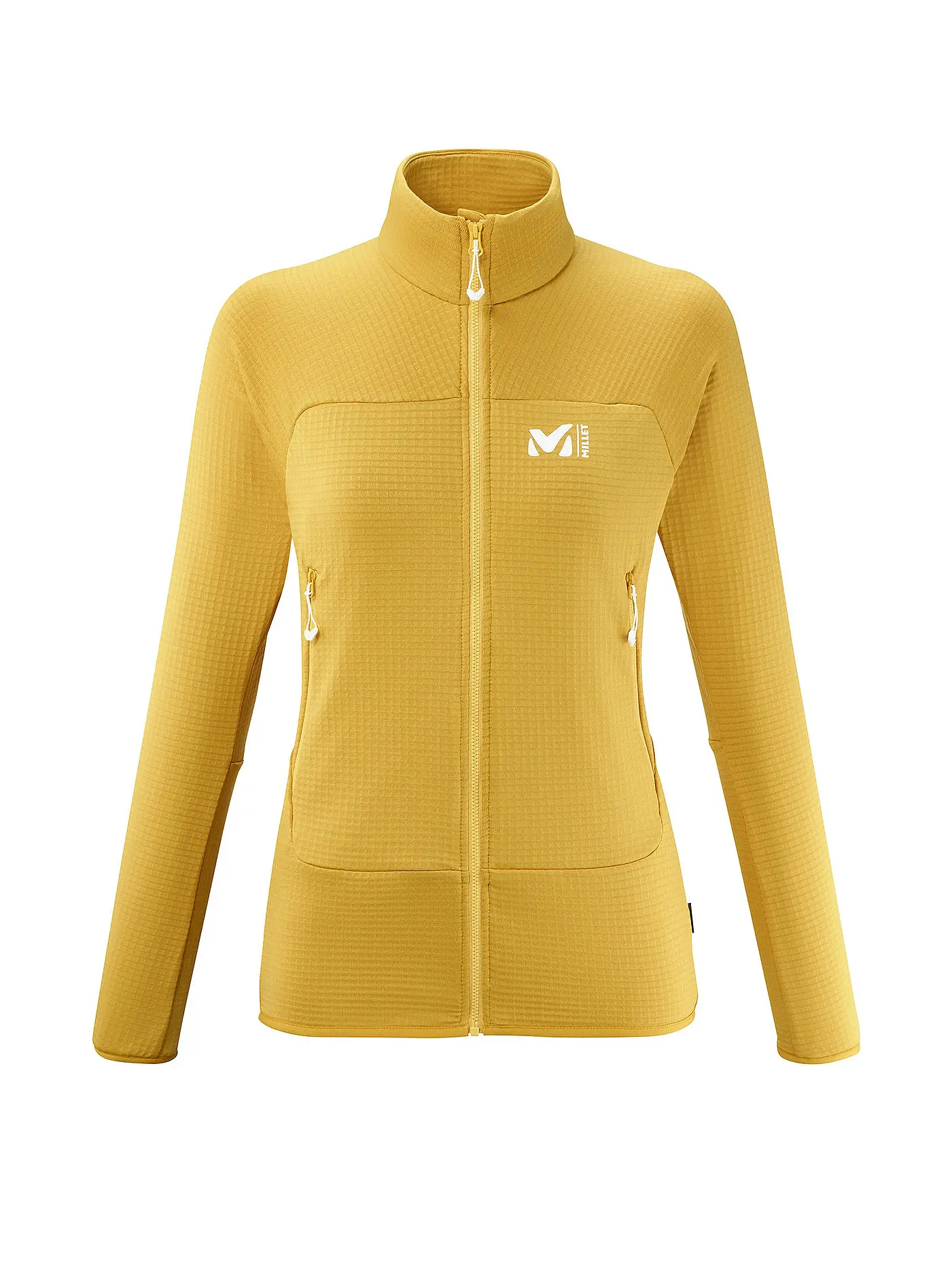 MILLET | Damen Fleecejacke Fusion Grid | senf
