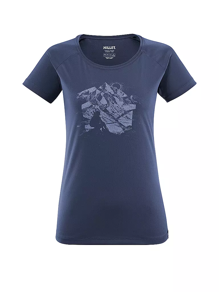 MILLET | Damen Funktionsshirt Tana | dunkelblau