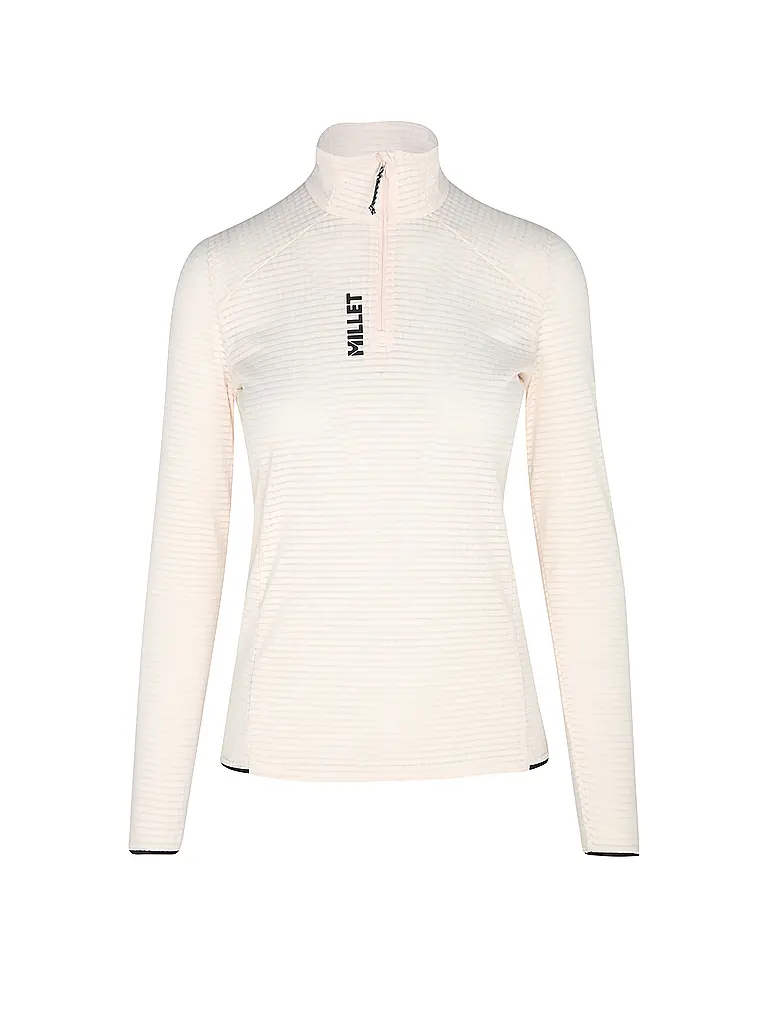 MILLET | Damen Touren Zipshirt Intense Fleece | creme