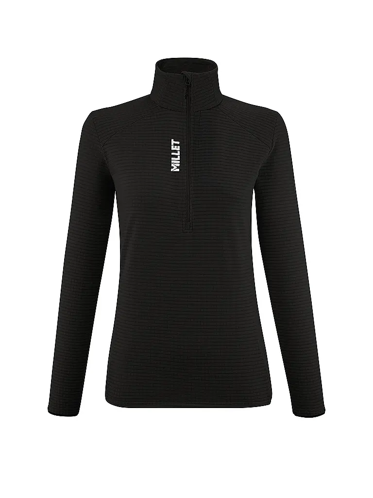 MILLET | Damen Touren Zipshirt Intense Fleece | schwarz