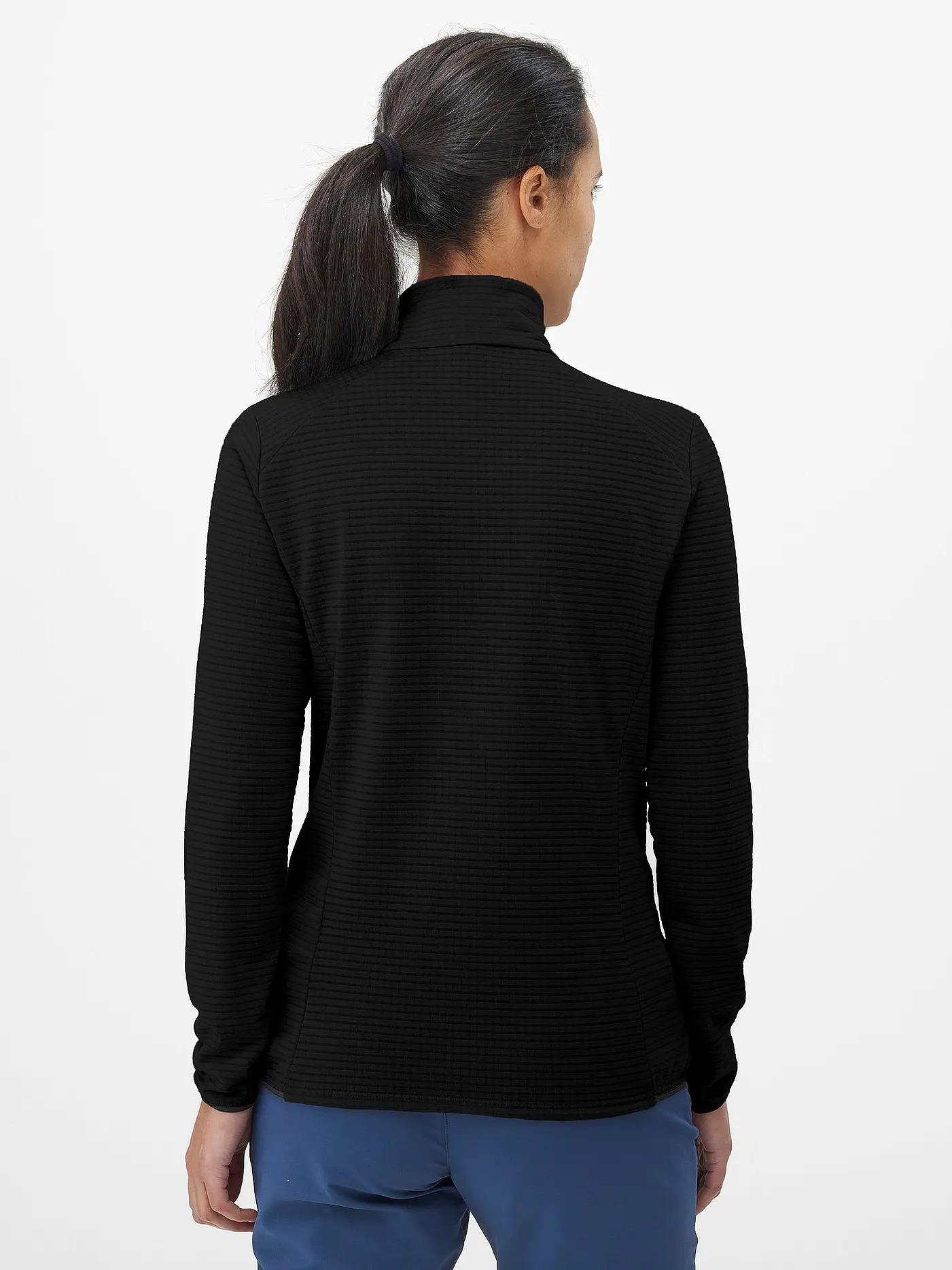 MILLET | Damen Touren Zipshirt Intense Fleece | schwarz