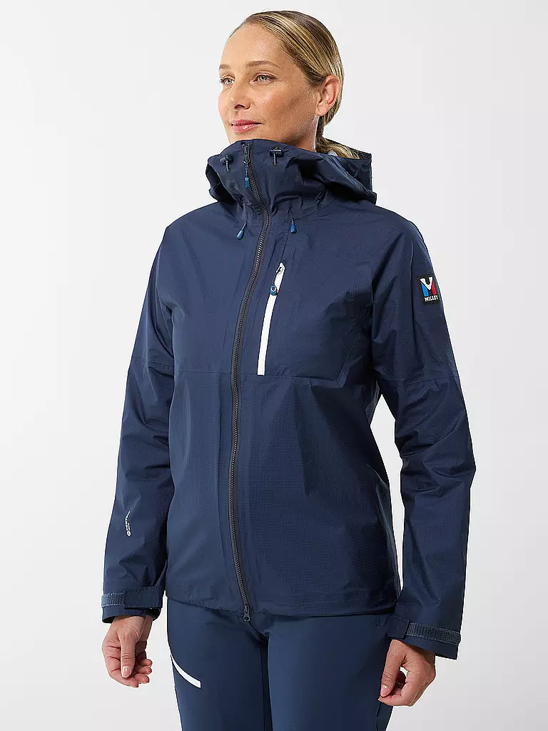 MILLET | Damen Tourenjacke Trilogy Sky 3L Hoodie | blau