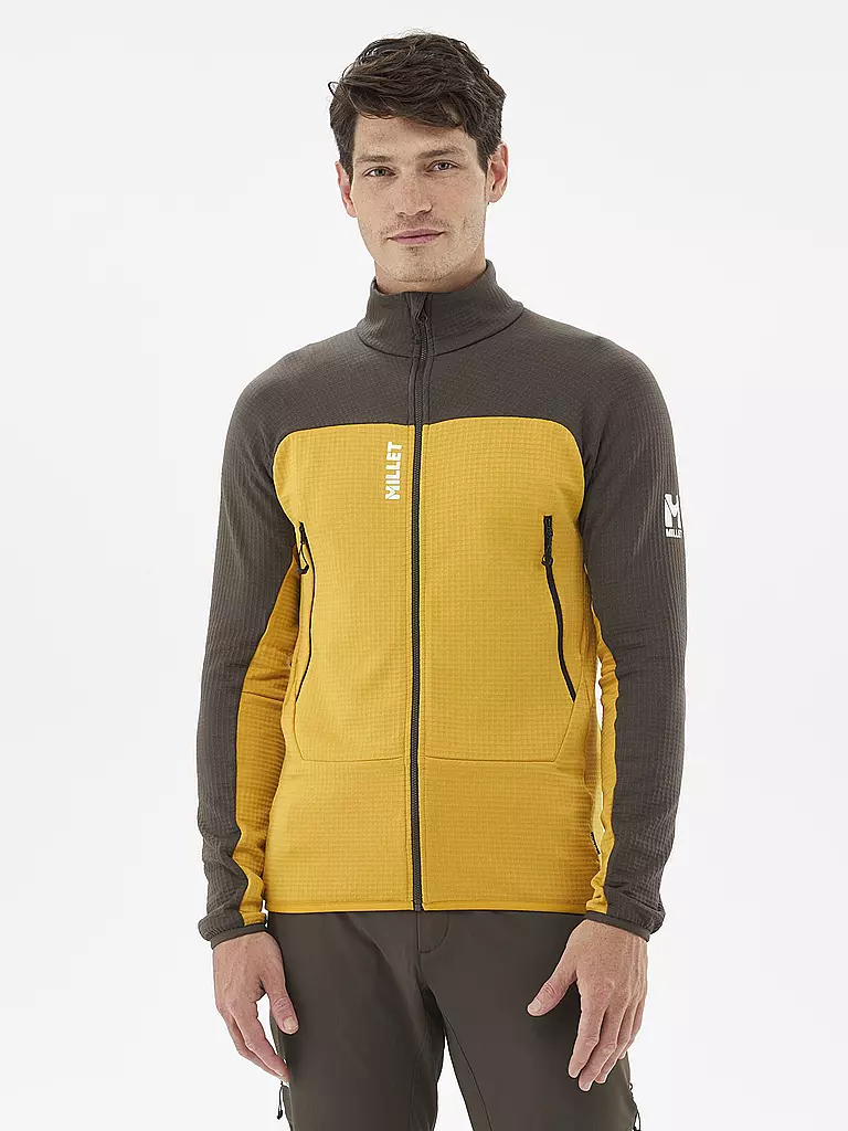 MILLET | Herren Fleecejacke Fusion Grid Polartec | camel