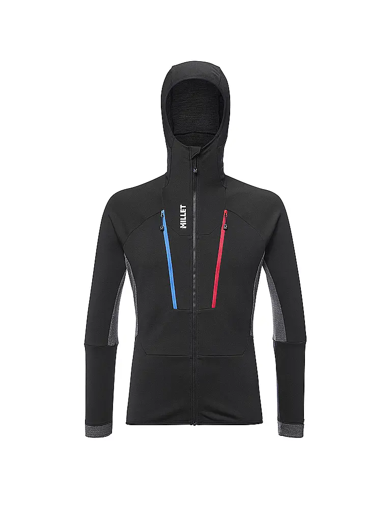 MILLET | Herren Hybridjacke TRILOGY ICON WOOL Fleece Hoodie | schwarz