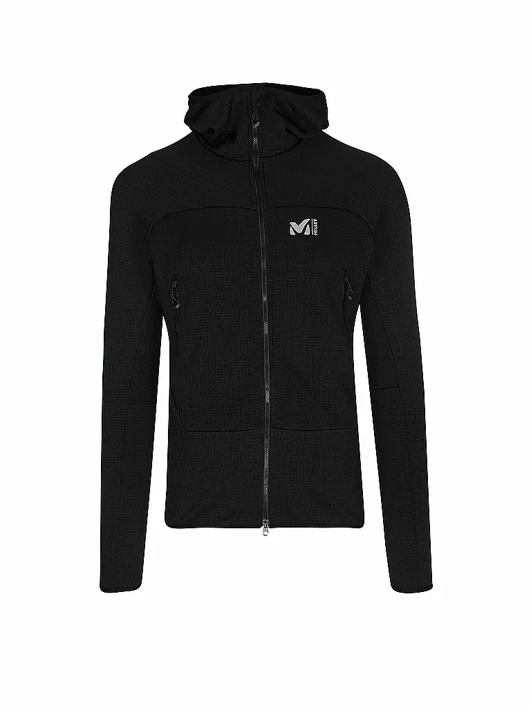 MILLET | Herren Touren Fleecejacke Fusion Grid Hoddie | schwarz