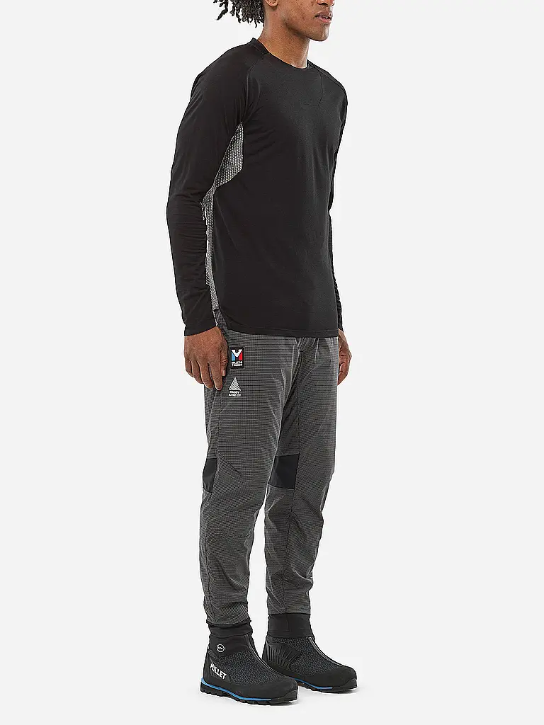 MILLET | Herren Tourenshirt  TRILOGY JORASSES WOOL | Schwarz
