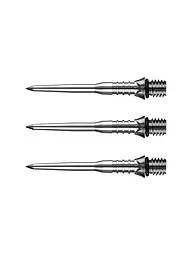 MISSION | Dart Spitzen Titan Pro Conversion gerippt 30mm | silber