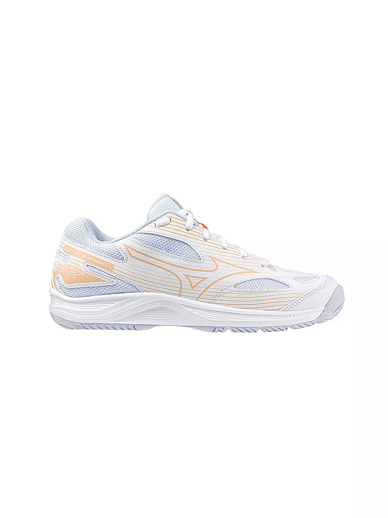 MIZUNO | Damen Hallenschuhe Cyclone Speed 4  | weiss