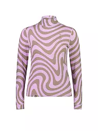 MONS ROYALE | Damen Funktionsshirt Cascade Flex 200 Mock Neck | bunt