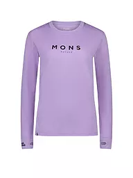 MONS ROYALE | Damen Funktionsshirt Yotei Classics | lila