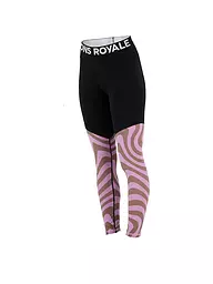 MONS ROYALE | Damen Funktionstight Cascade Merino Flex 200 | schwarz