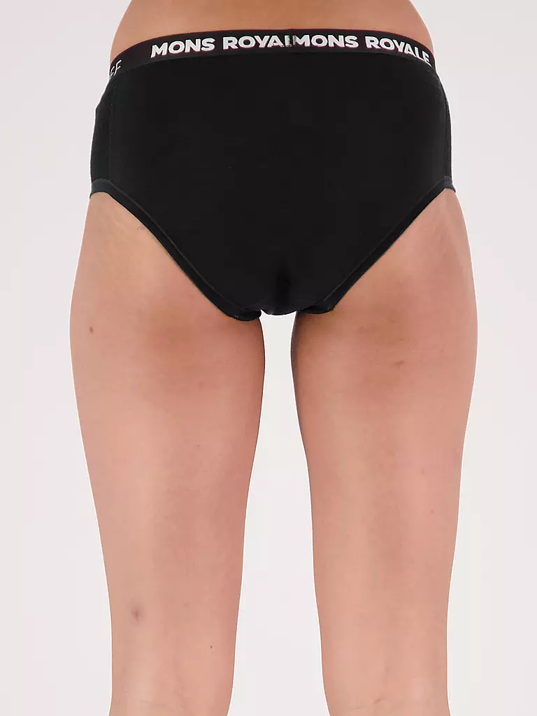 MONS ROYALE | Damen Hotpant Sylvia Boyleg | schwarz