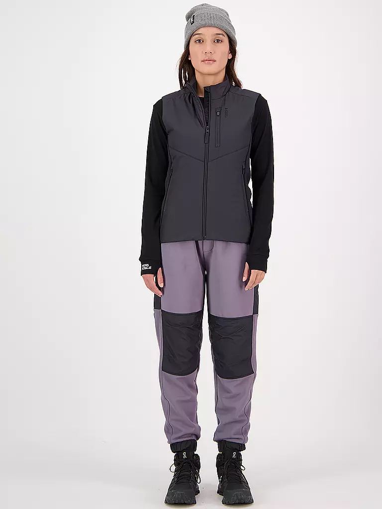 MONS ROYALE | Damen Isoweste Arete Wool Insulation | schwarz