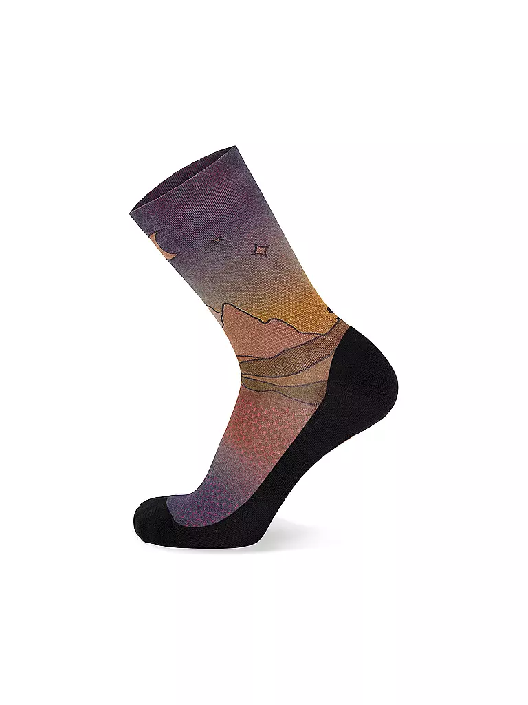 MONS ROYALE | Damen Radsocken Atlas Merino Crew Digital | camel