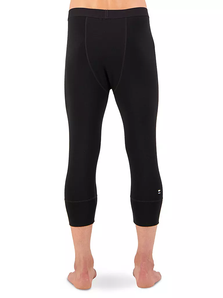 MONS ROYALE | Herren 3/4 Legging Cascade Merino Flex 200 | schwarz