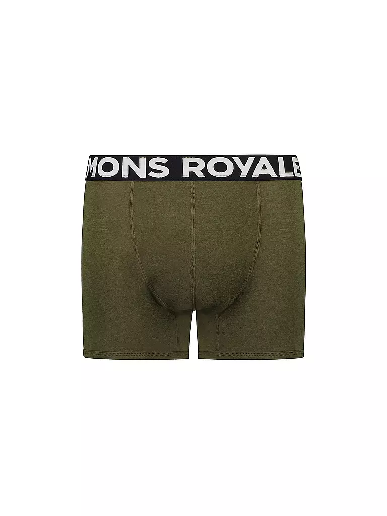 MONS ROYALE | Herren Boxer Hold Shorty | olive