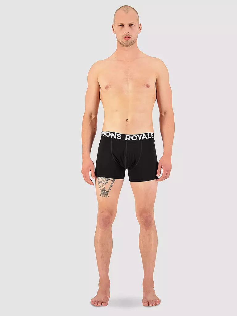 MONS ROYALE | Herren Boxer Hold Shorty | schwarz