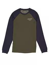 MONS ROYALE | Herren Funktionsshirt Icon Raglan | olive