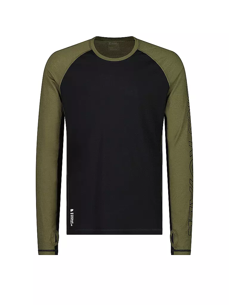 MONS ROYALE | Herren Funktionsshirt Temple Tech | olive