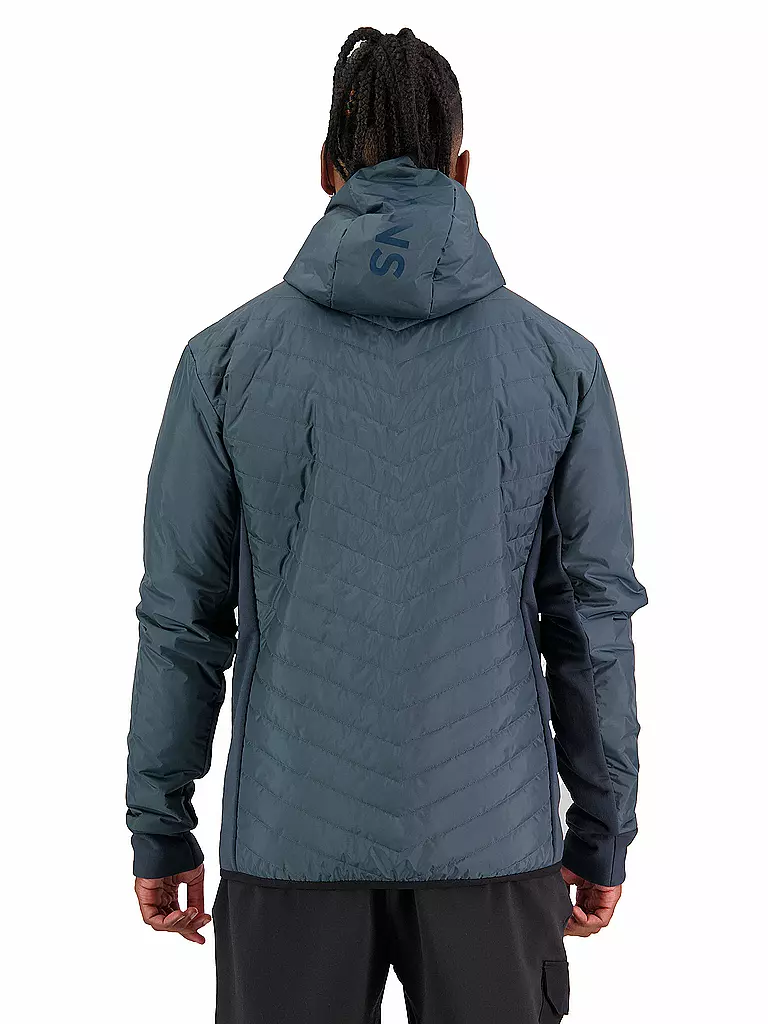 MONS ROYALE | Herren Hybrid Fleecejacke Arete Merino | grau