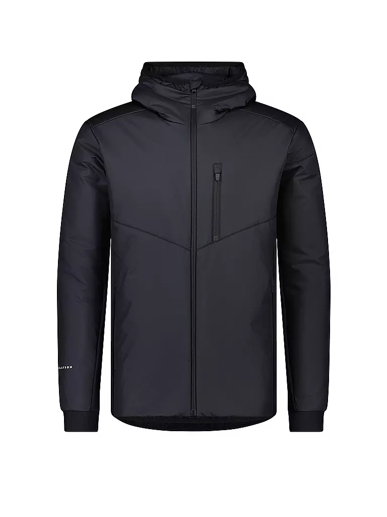 MONS ROYALE | Herren Isojacke Arete Wool Hoodie | schwarz