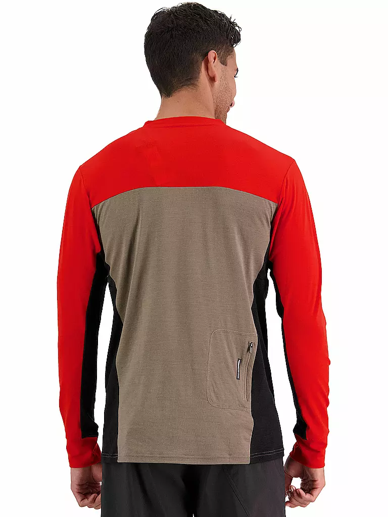 MONS ROYALE | Herren Radshirt Redwood Enduro VLS | rot