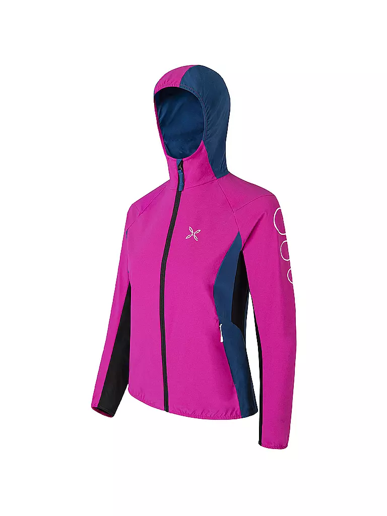 MONTURA | Damen Fleecejacke Flash Sky Hoodie | pink
