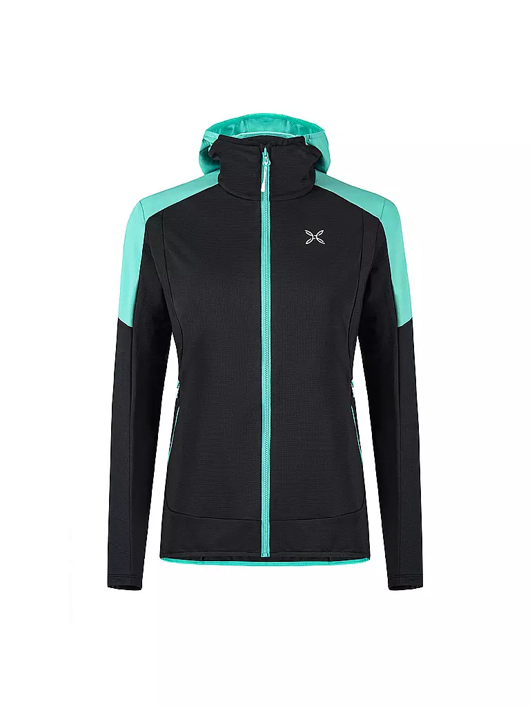 MONTURA | Damen Fleecejacke Light Revolution Hoodie | schwarz