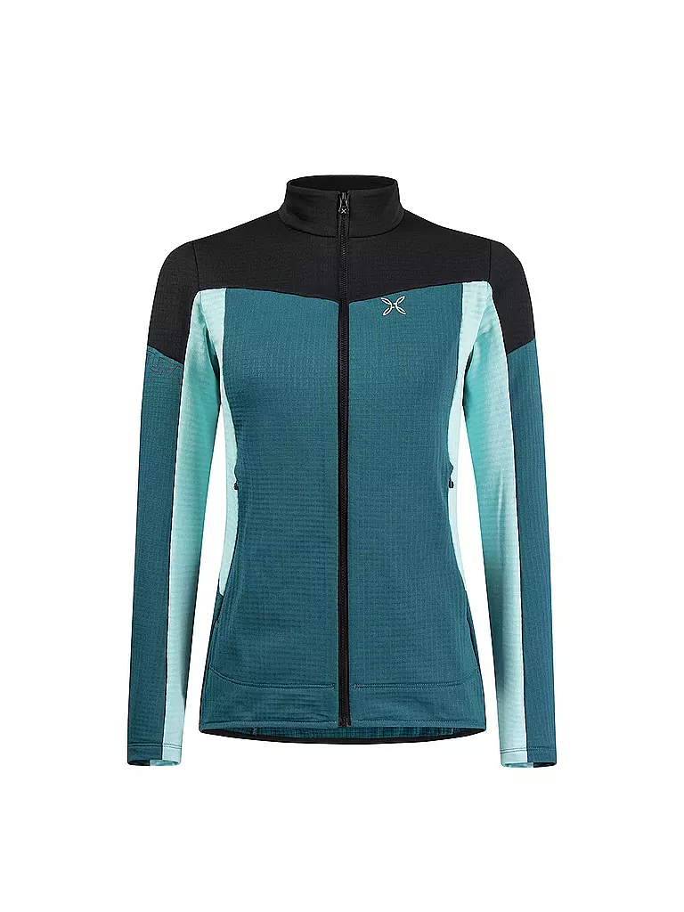 MONTURA | Damen Fleecejacke Stretch Mind Maglia | petrol