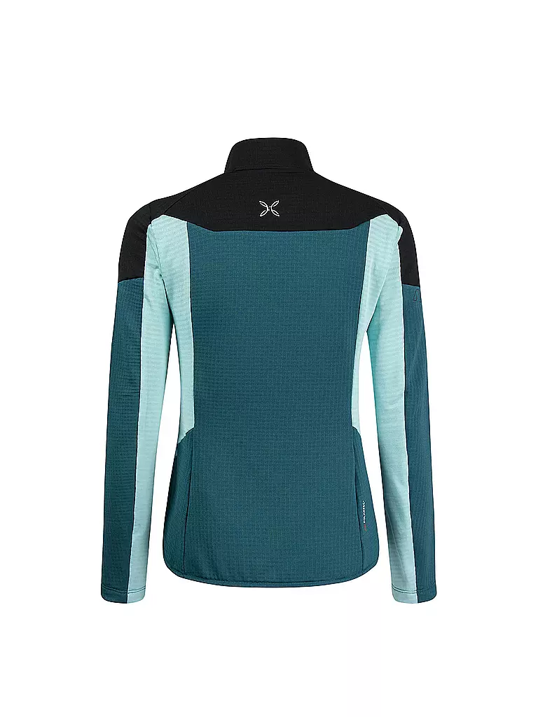 MONTURA | Damen Fleecejacke Stretch Mind Maglia | petrol