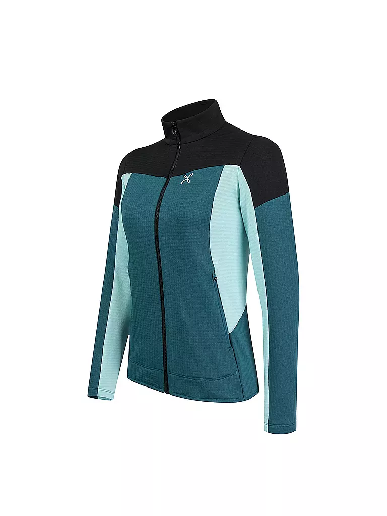 MONTURA | Damen Fleecejacke Stretch Mind Maglia | petrol