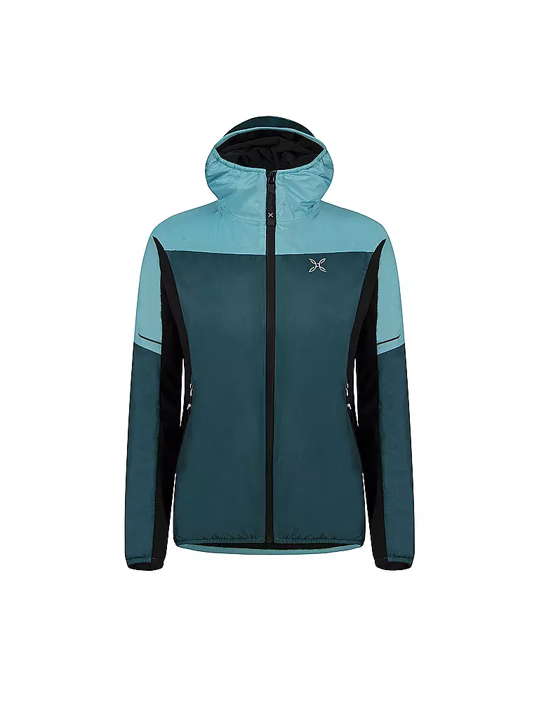 MONTURA | Damen Touren Hybridjacke Escape Hoodie | petrol