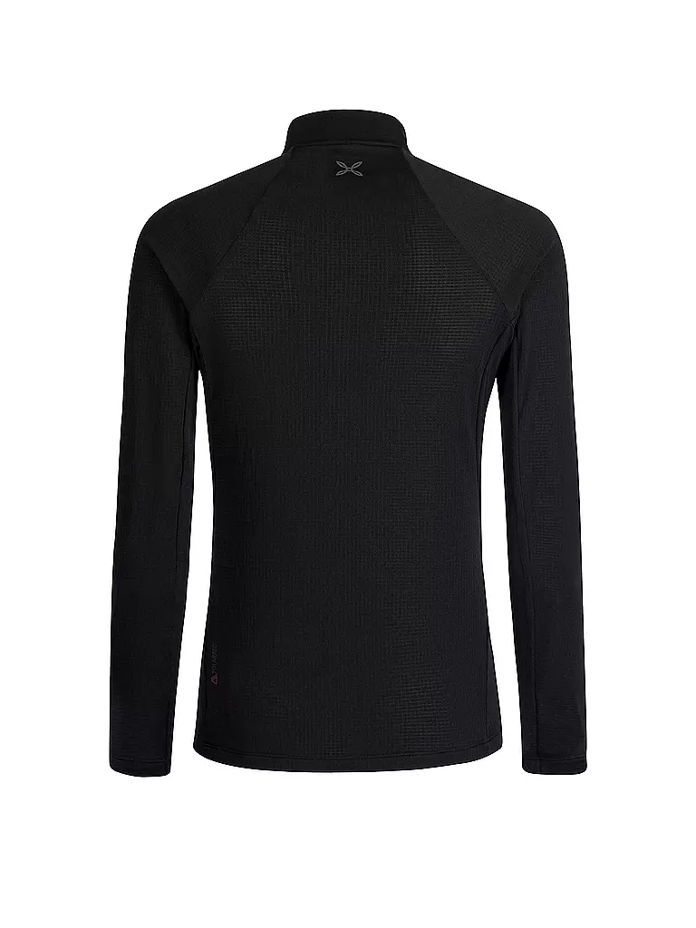 MONTURA | Herren Touren Zipshirt Run Soft | schwarz