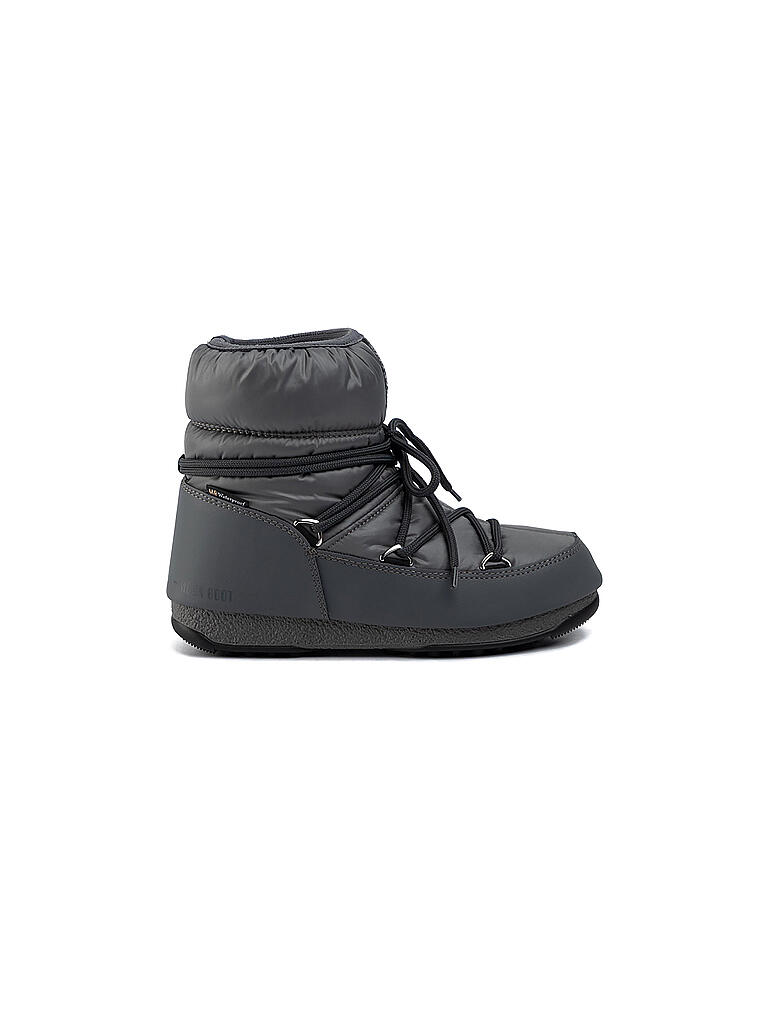 MOON BOOT | Damen Schneestiefel Low Nylon WP 2 | grau