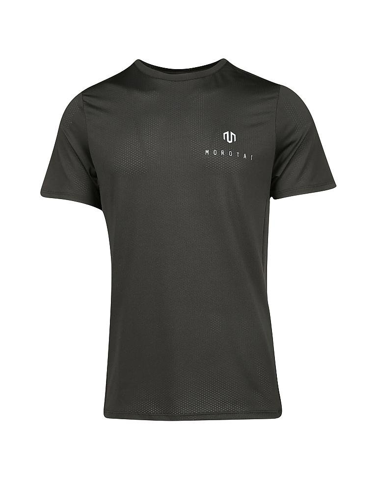 MOROTAI | Herren T-Shirt Mesh | schwarz