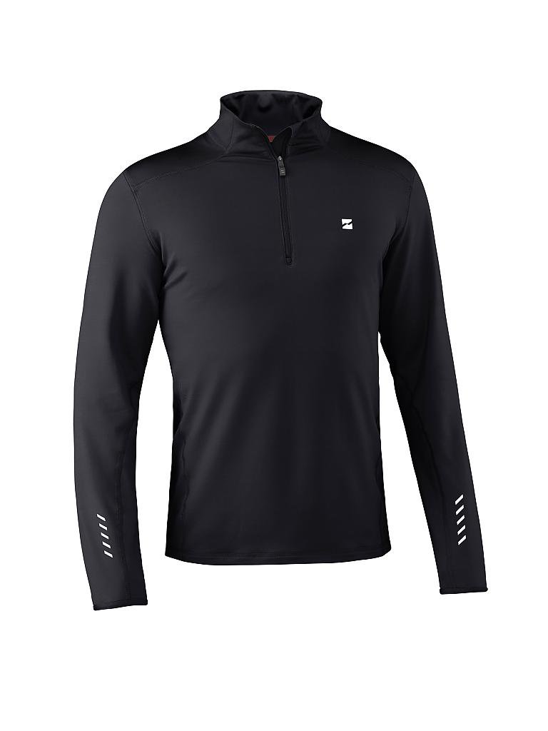 MOUNTAIN FORCE | Herren Ski-Funktionsshirt Grid | schwarz
