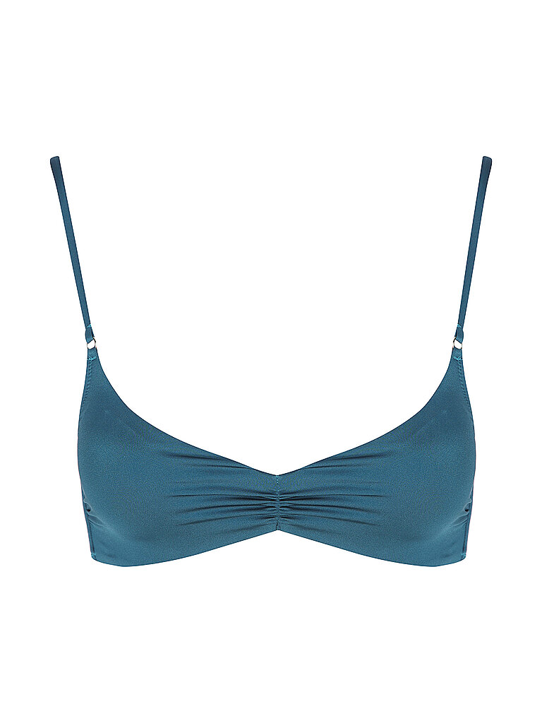 Damen Bikinioberteil Bustier Young petrol S W