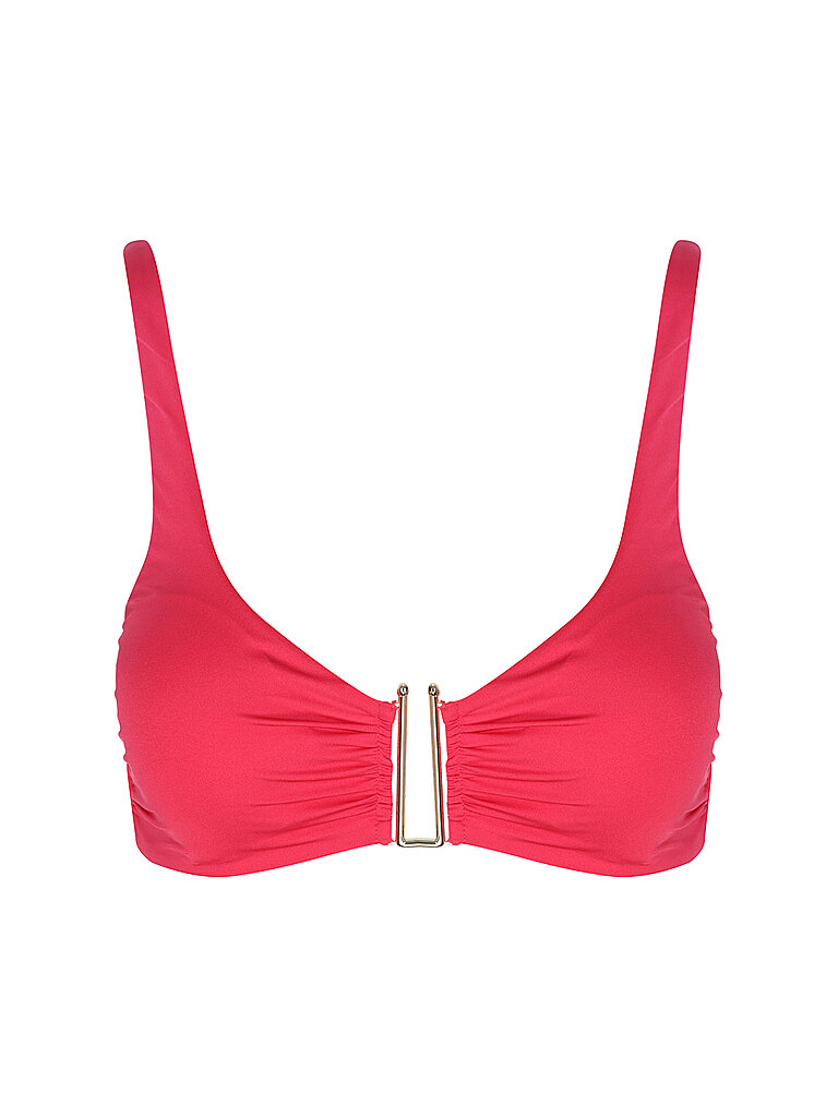Damen Bikinioberteil Spange rot 36 W