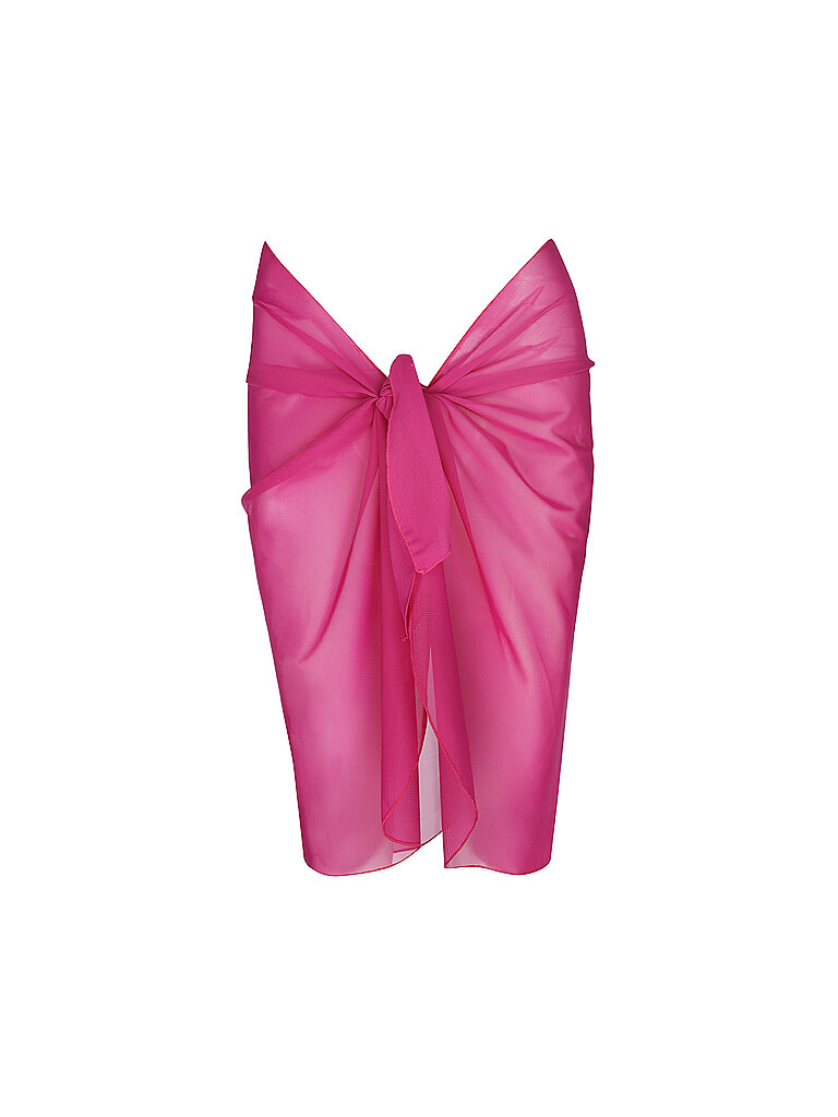 Mrs & HUGS Pareo Kurz aus Mesh Beere